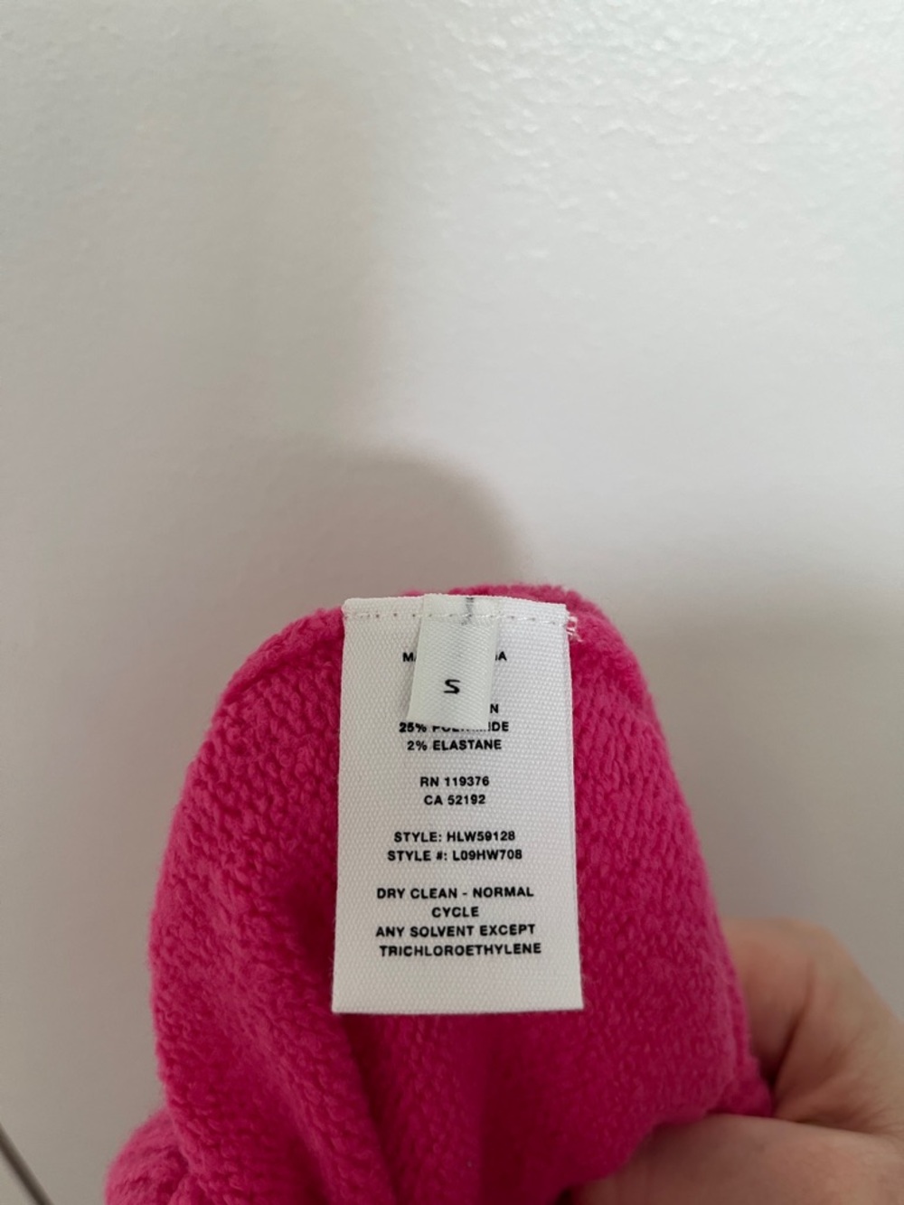 Helmut Lang Textured Knit Pencil Skirt size Small Barbie Pink NWT $225 retail - Picture 11 of 15